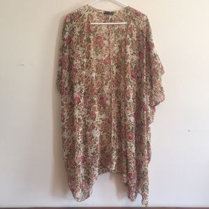 Short sleeve kimono